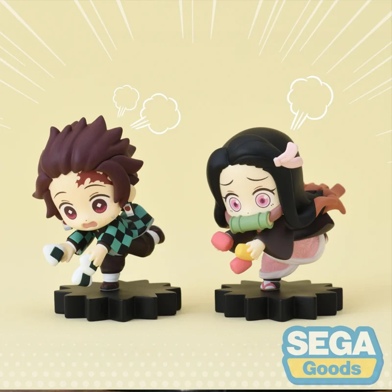 

Подлинная оригинальная фигурка BANDAI BANPRESTO Demon Slayer Kimetsu no Yaiba Kamado Tanjirou Kamado Nezuko mOH!ment, модель аниме-игрушки