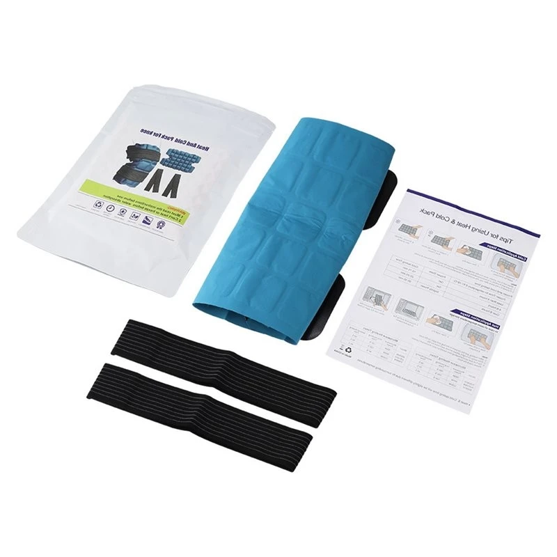 Reusable Knee Ice Pack Hot Cold Compression Wrap For Joints Muscle Soreness For Joint Ache Pain Relief Period Comfort Pad