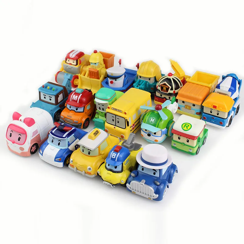 25 Phong Cách Hàn Quốc Kid Đồ Chơi Robot Ô Tô Poli Anime Nhân Vật Hành Động Kim Loại Xe Ô Tô Đồ Chơi Mô Hình Poli Anba Roy Cho Trẻ Em quà Tặng Brinquedos