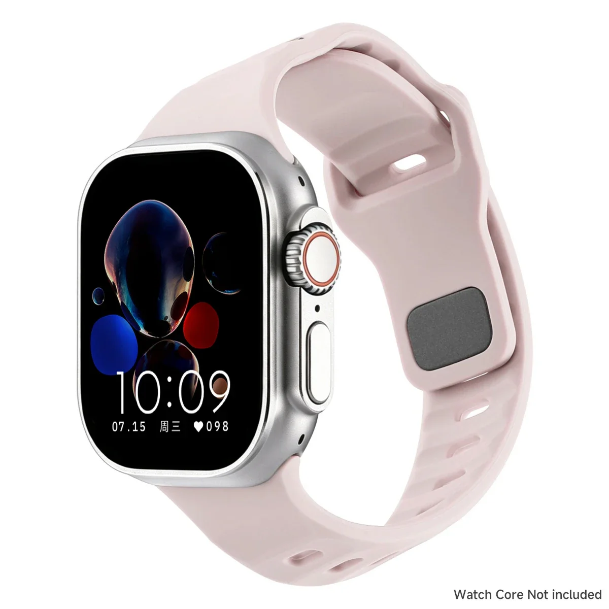 Kreatives Schrägband für Apple Watch 49mm 42 40 44 38 41mm Silikonarmband für iWatch Series 11 10 46mm 9 8 7 6 5 4 SE – Detail 20
