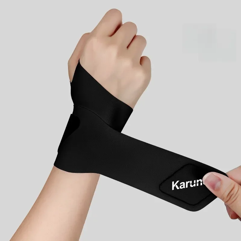 

Fixed Spandex Sport Wrist Guard Wrist Sprain Tendonitis with Fastener Tape Wristband Ultra Thin Joint Brace Fitness Sports Wrap