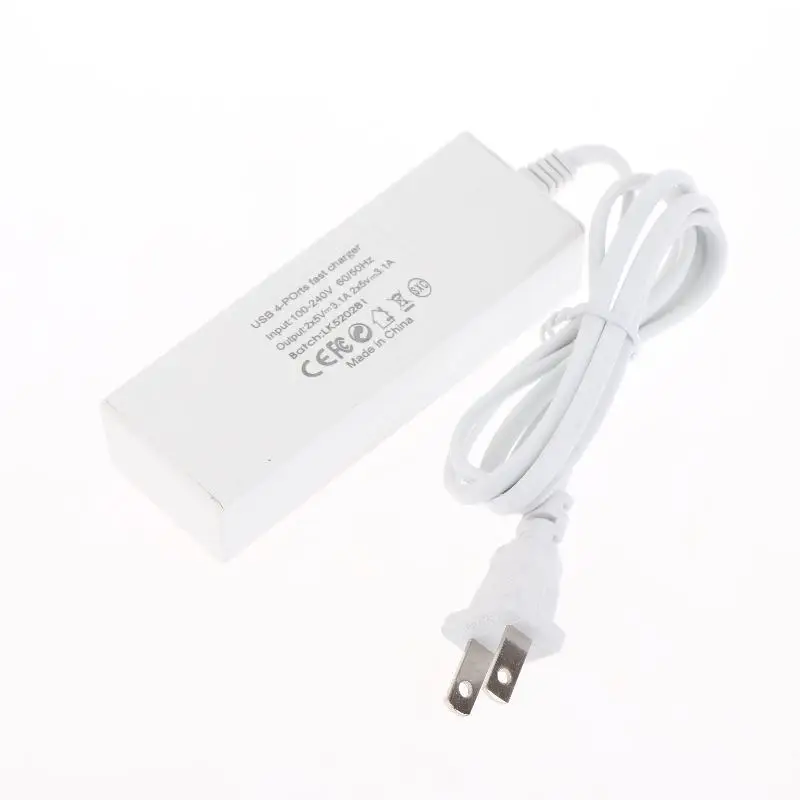 【Sum3】1/2/3Pcs USB C Charger Power Strip Multi Ports Fast Charging US Plug Power Adapter Quick Charge 3.0 PD Wall Charger Socket