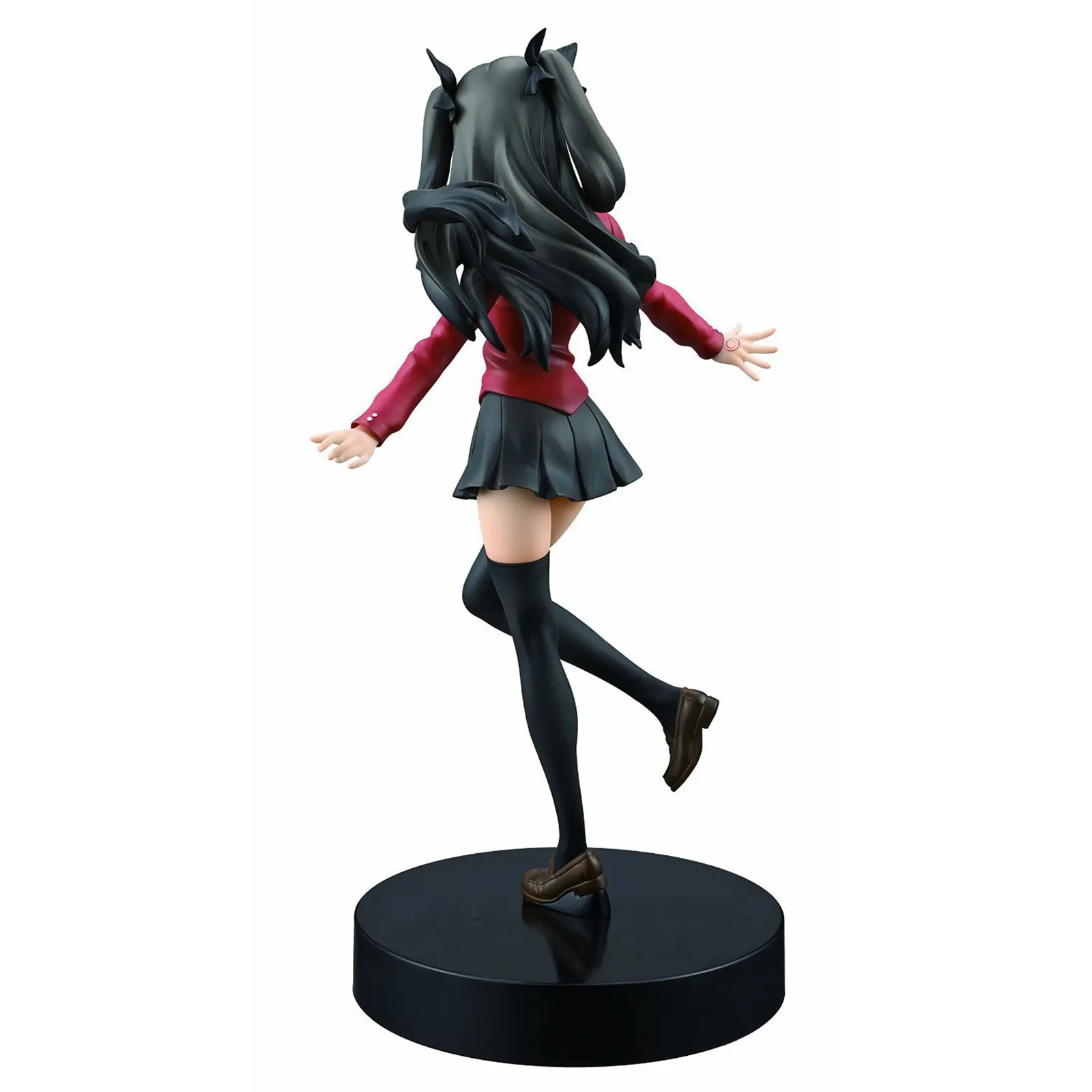 FGO Anime Figure Tohsaka Rin action figures Looking back posture Tohsaka Rin Figurine PVC model Adult ornament Statue gifts 21cm
