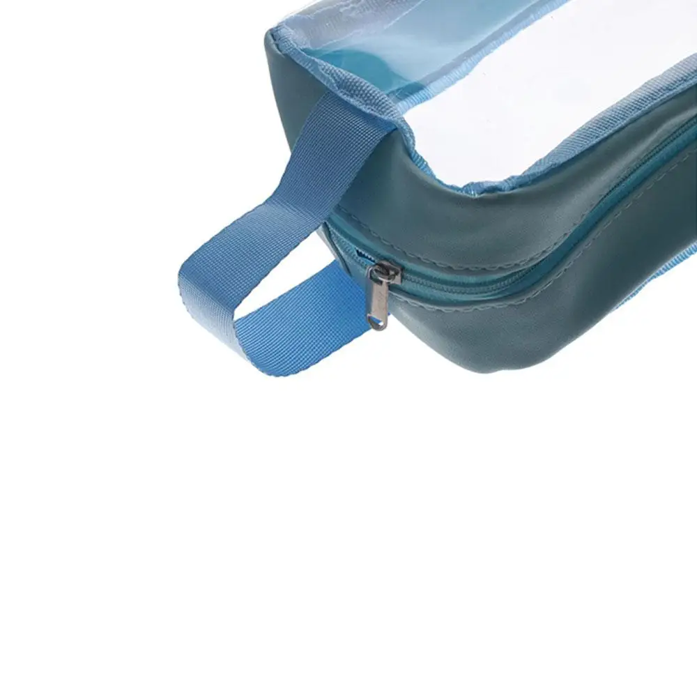 

Stationery Waterproof Large Capacity Transparent Pencil Pouch Pen Case Stationery Holder Bag Pencil Storage Bag Pencil Bag