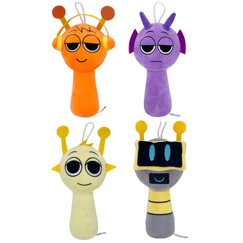 

Sprunki Plush Game Deamond Dr. Harrison Qurst Wenda Gray Soft Doll Peripherals Cute Birthday Gift Toys Game 2026