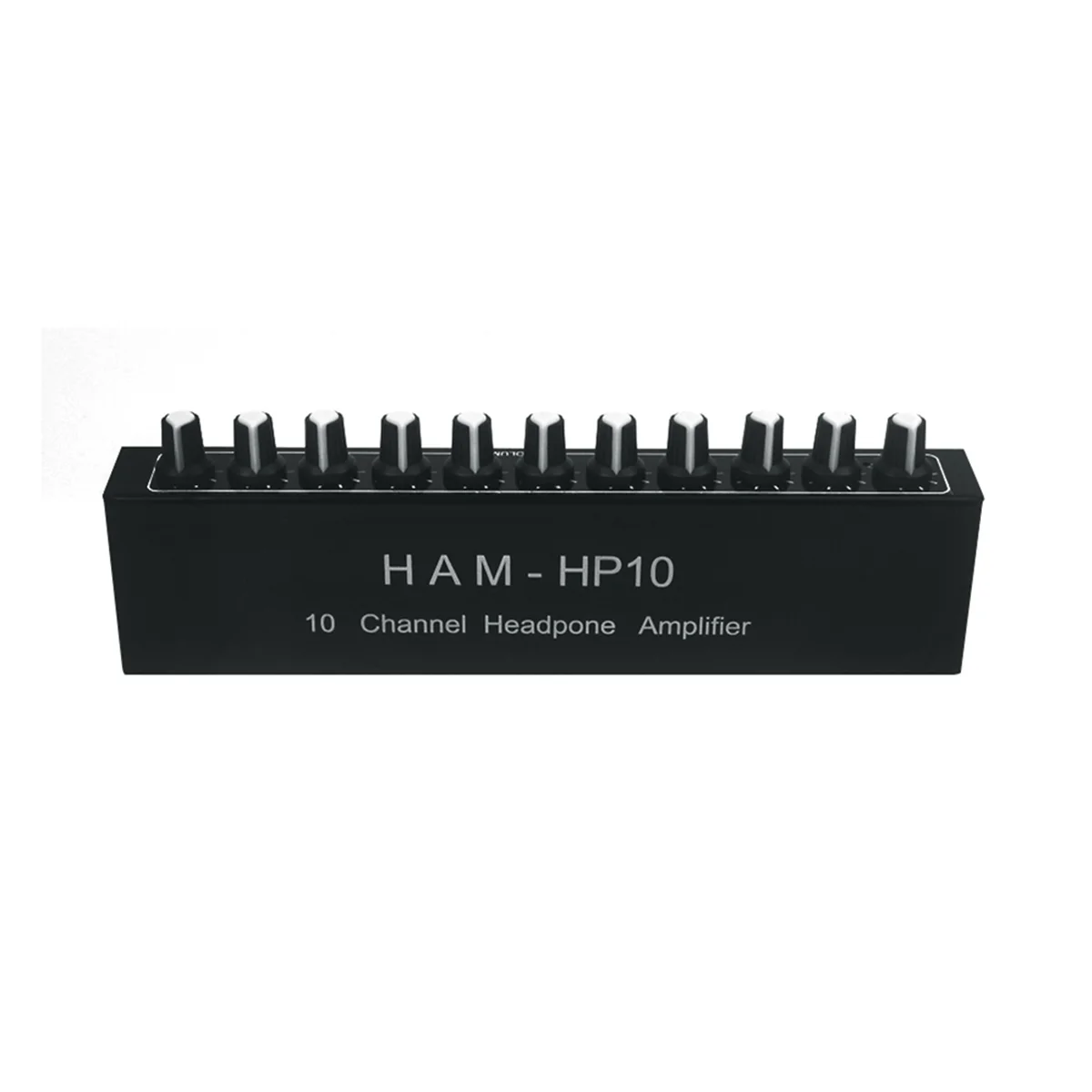 Distributore audio Distributore audio con lente d'ingrandimento per cuffie a 10 canali Splitter stereo da solo