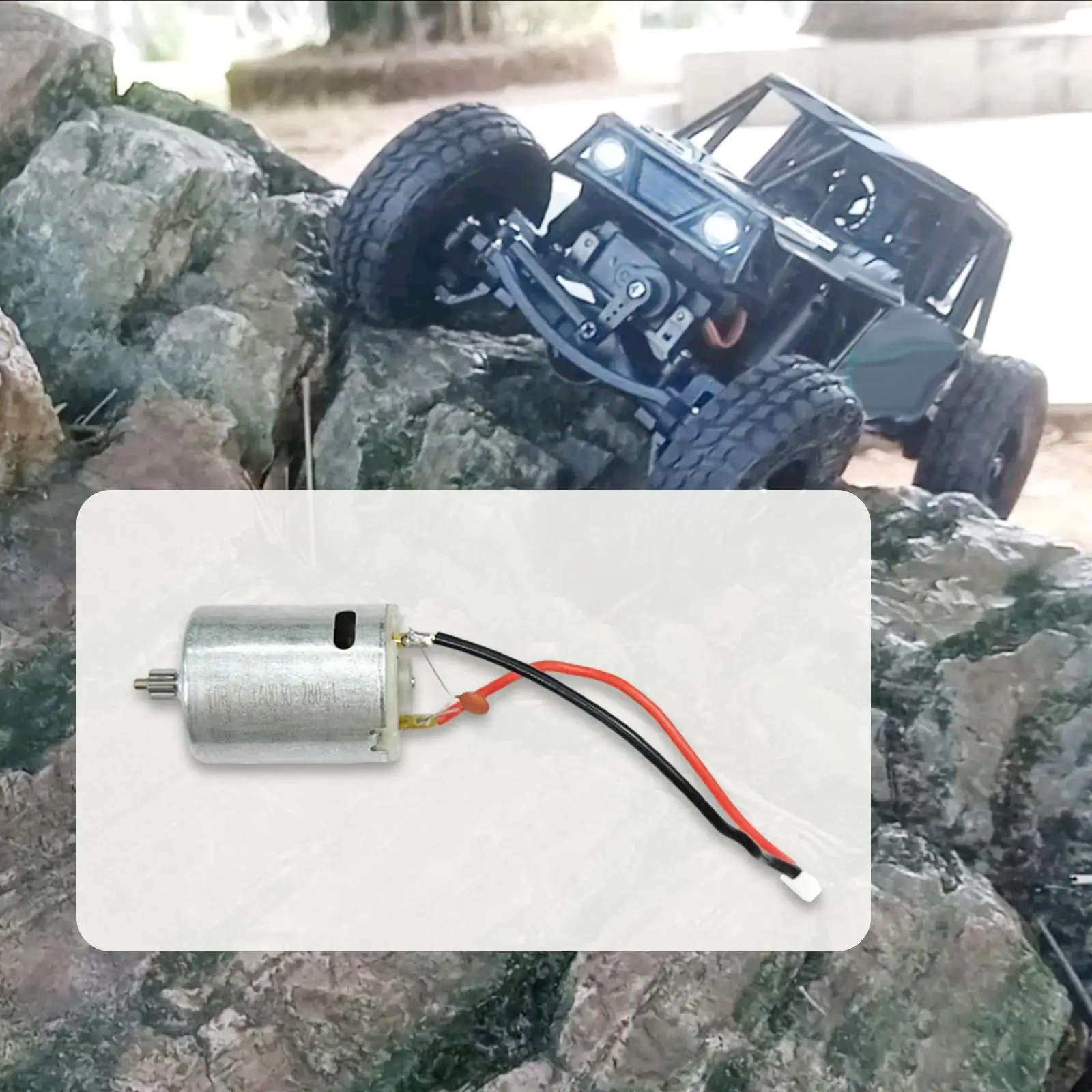 RC Car Motor Spare Part Motor High Performance Upgrade Motor Replacement Compact