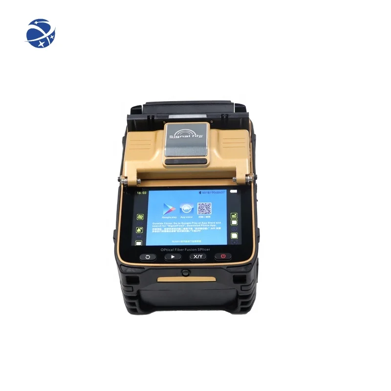 YUNYI High Performance Best Price AI-8C SM MM Bare Fiber Pigtail Multi Optical Fiber Fusion Splicer