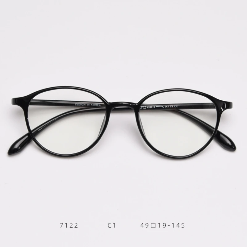 

Women Eyewear Glasses New Fashion Women's Tr90 Plain Replaceable Lens Eye Glasses with Myopia Frame for Men Women