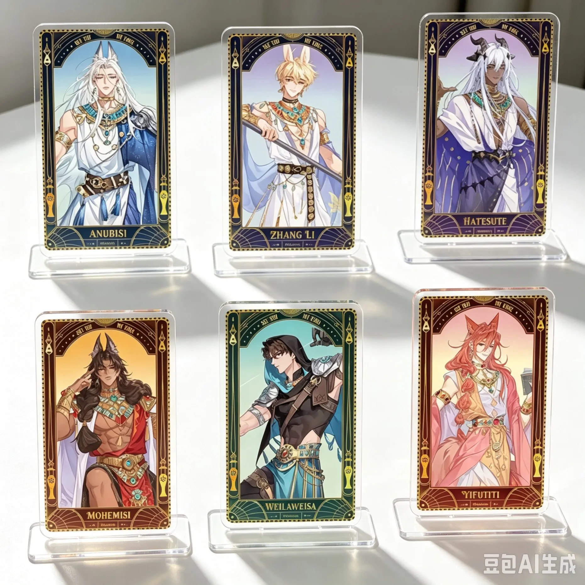 Anime See You, My King Acrylic Stand Model Bookshelf Decoration Products High Definition Images Bookshelf Decoration Keychain