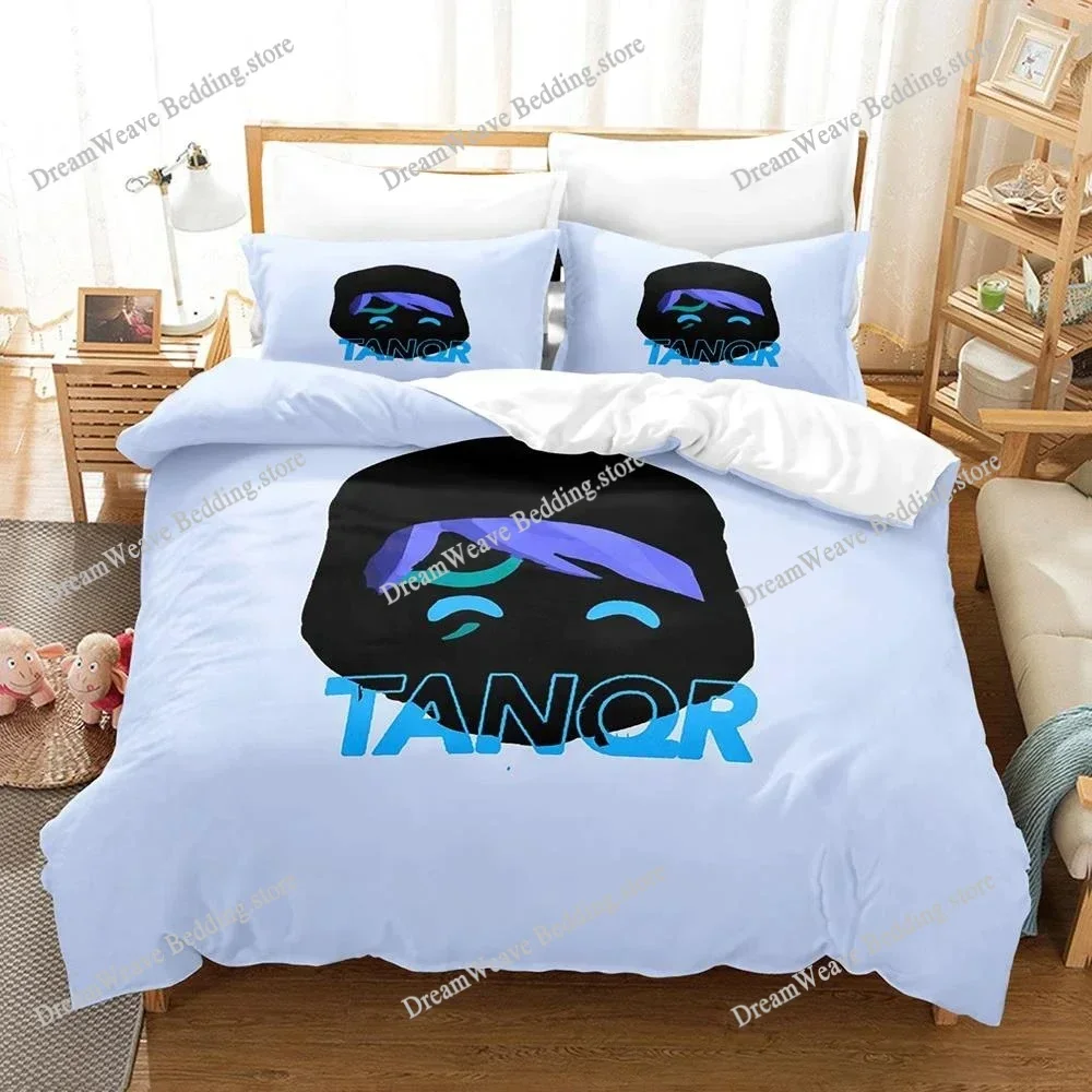 

2025 Tanqr Merch for Adults Boys Bedding Set Single Twin Full Queen King Size Duvetcover Anime Parure De Lit Duvet Cover Bed Set