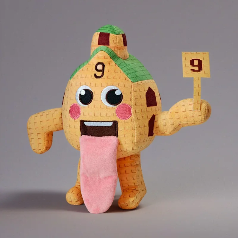 

Plush Doll Toy Soft Cute Cartoon Monster Character Room Decor Table Display Gift For Kids Teens Spooky Halloween Centerpiece