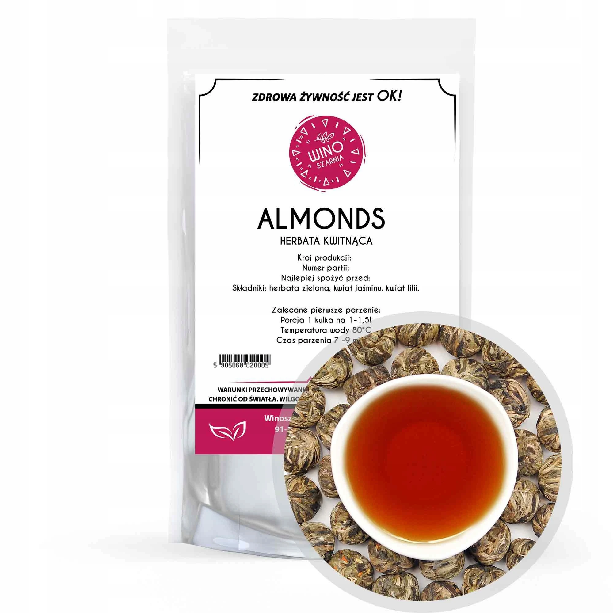 Kép 6: Almonds Éretlen Fehér Kivirágzás tea-3 pcs 4.0