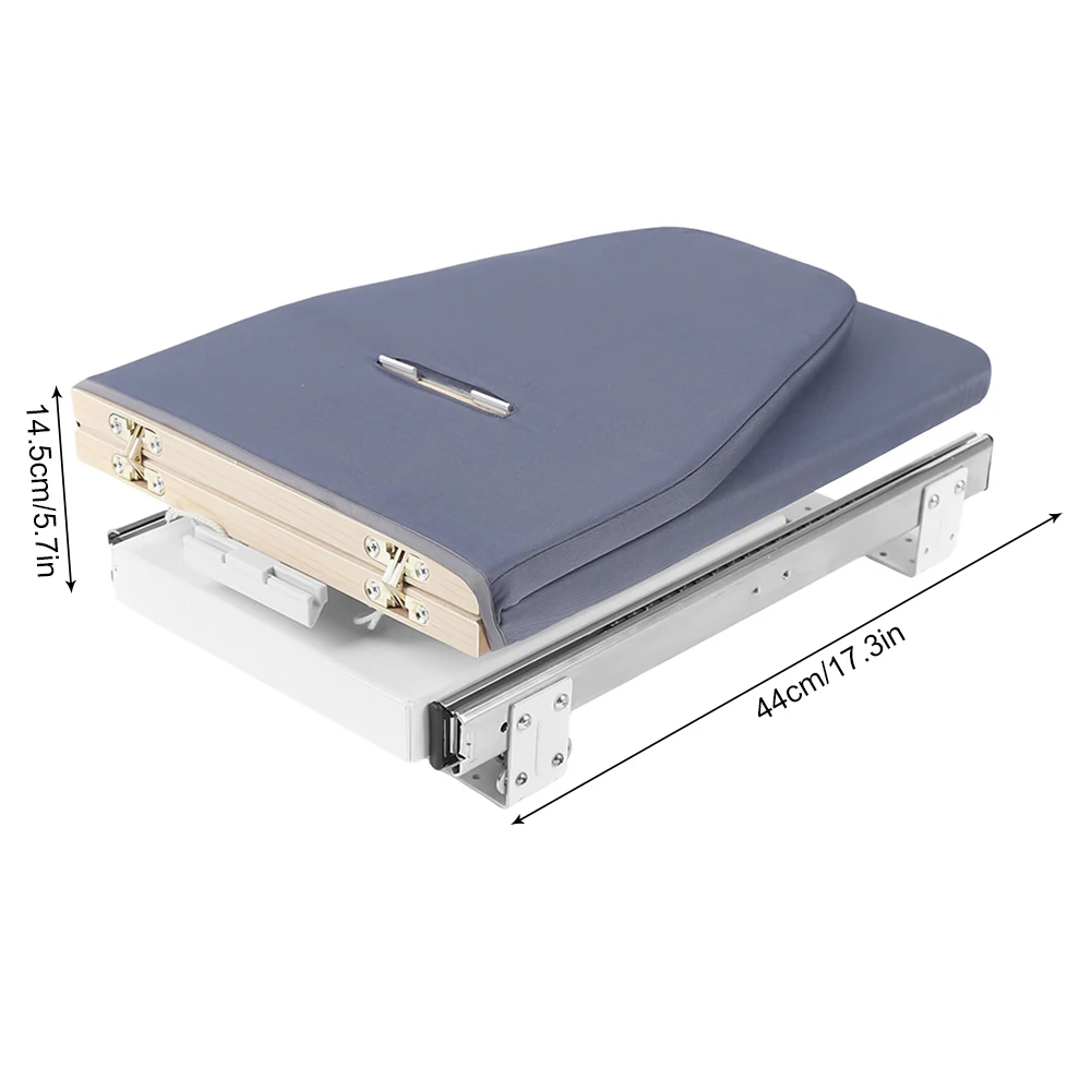 Pull-out Type Folding Ironing Board Rotating Removable Clothes Ironing Board Load 45kg for Apartments,Laundry,Hotel