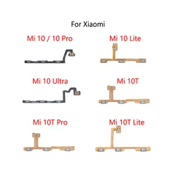 Power Button Switch Volume Mute Button On / Off Flex Cable For Xiaomi Mi 10 Pro 10T Lite Ultra