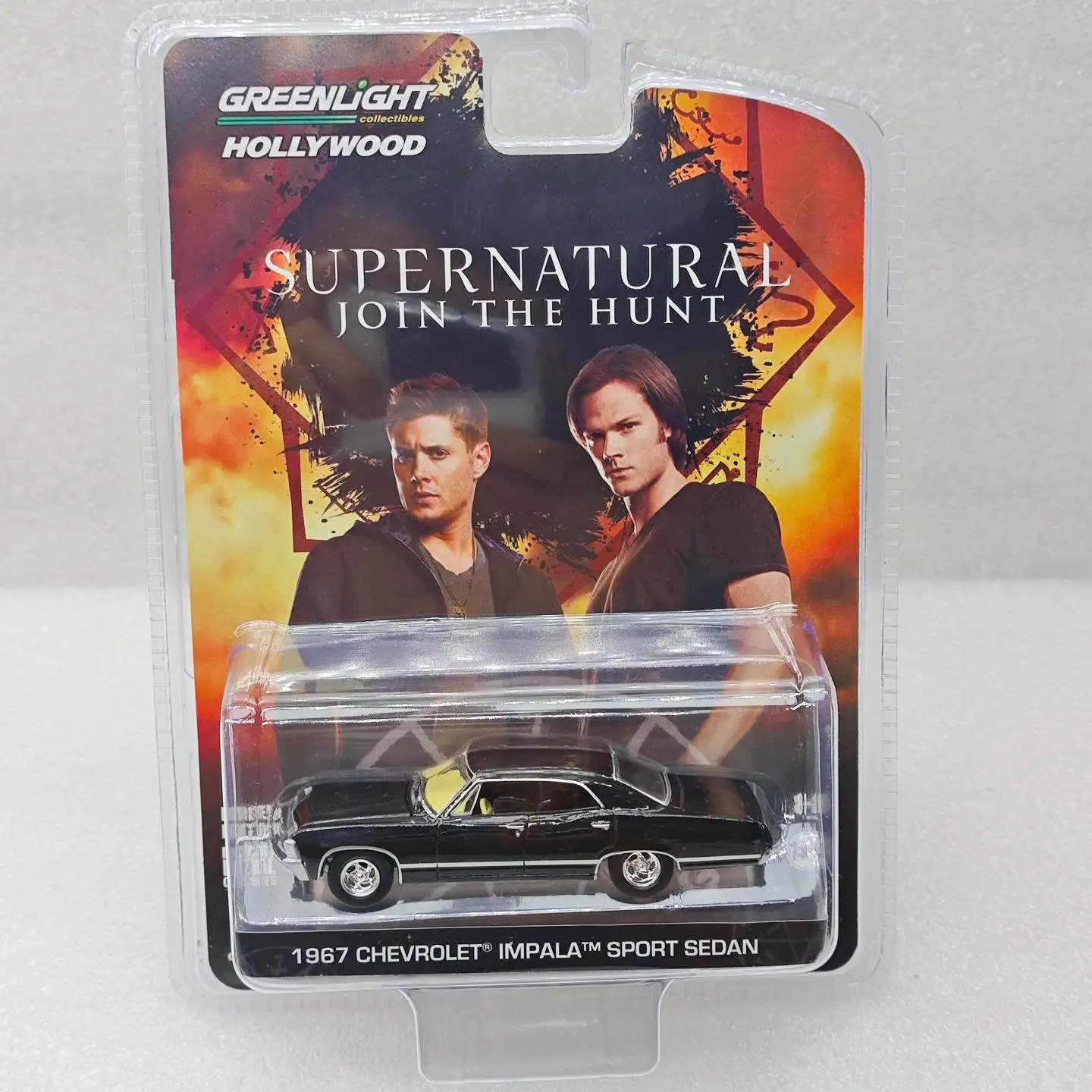 

GreenLight 1:64 Supernatural - 1967 Impala 44692 Diecast Alloy Car Model Collectible