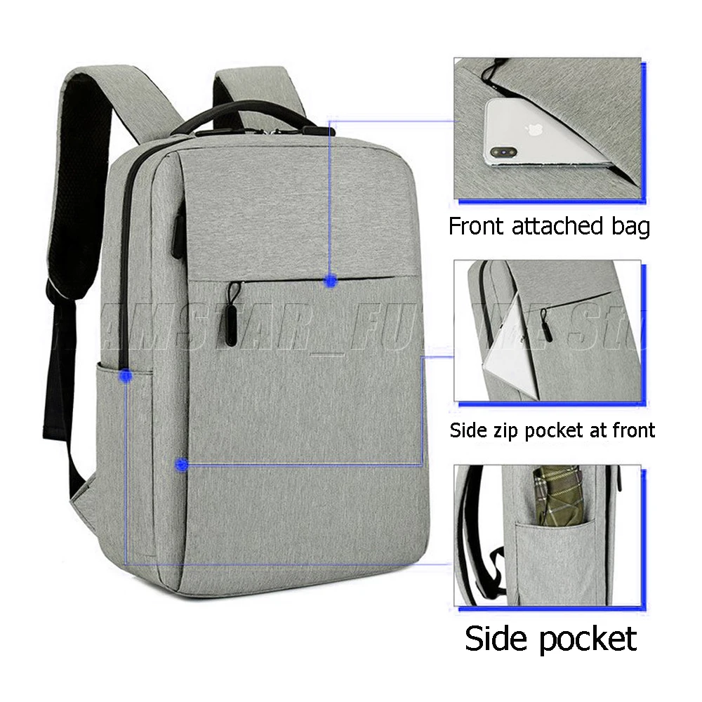 FOR K 1600 Gt Gtl Exclusive K1600Gt Rock fan 2023 New Waterproof backpack with USB charging bag Men's business travel backpack