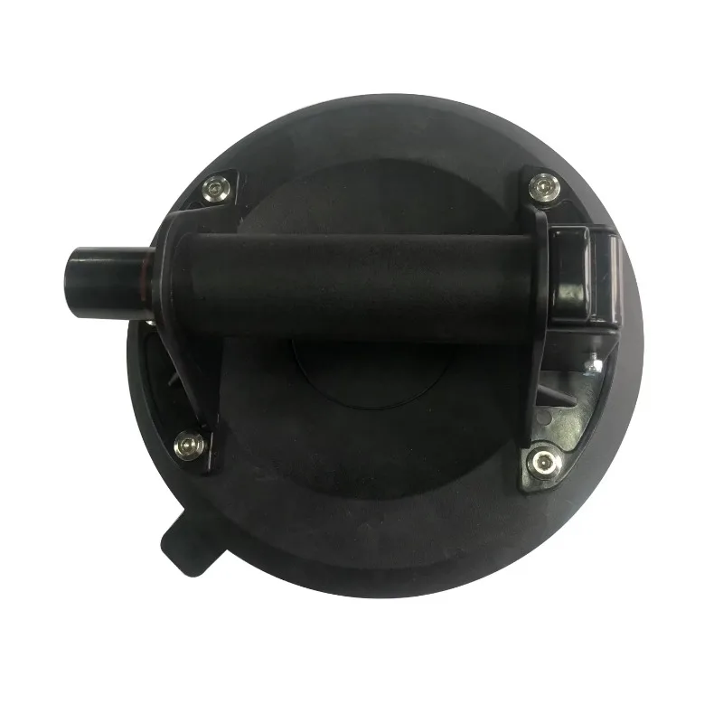8 inch manual suction cup vacuum pump double rubber suction cup lifting tool