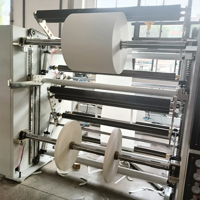 Fully Automatic Super Clear Bopp Adhesive Tape Slitting And Rewinding Machine