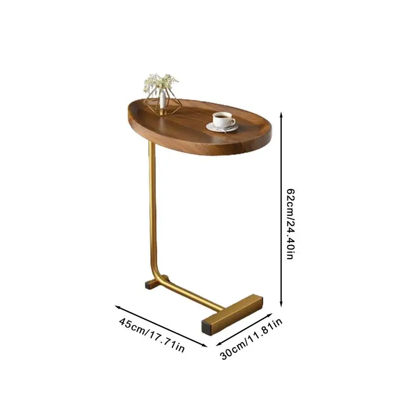 Mesa de centro moderna y sencilla, mesa auxiliar para sofá, mesa esquinera para sala de estar, mesa móvil multifunción, mesita de noche, decoración