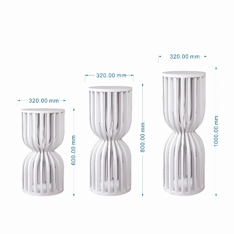 High-quality Round Cake Base for Wedding Decoration, Core Color Available Flower Stand