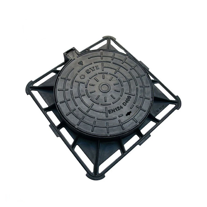 EN124 Composite Resin Manhole Cover Manufacturer Smc Bmc Frp Sewer Cover