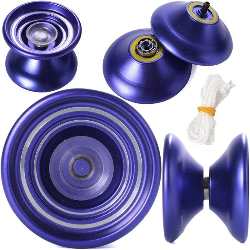 Magicyoyo-初心者と子供向けのプロのメタルヨーヨー、初心者向けギフト、バッグとグローブ、3弦、k7