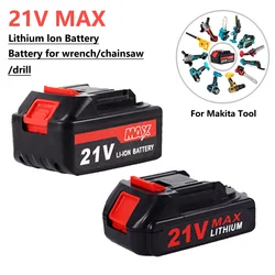 21V High Capacity Rechargeable Lithium Battery 15000mAh 7500mAh Battery for Makita 18V 20V Electric Wrench Drill Power Tool