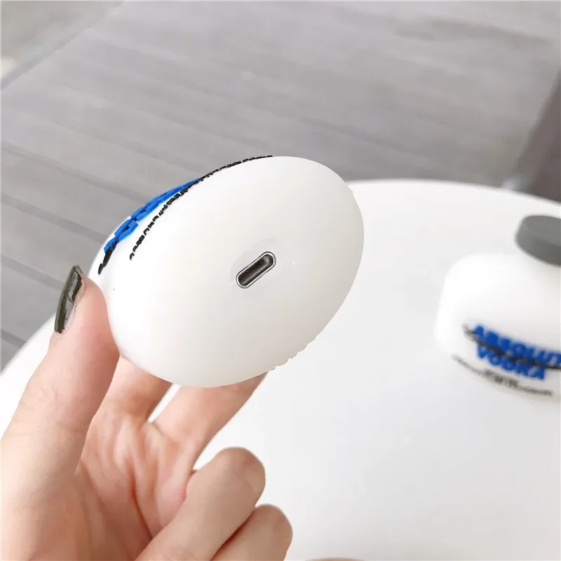 لحافظة Airpods، غطاء نبيذ فودكا المطلق المضحك لحافظة Airpods Pro، غطاء حماية من السيليكون لحافظة Airpods الجيل الثالث