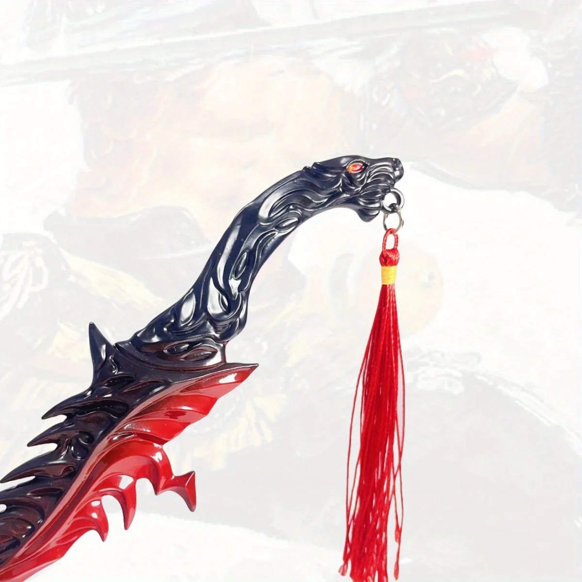 8.6 pollici Elden Coltello Nero Metallo Katana Spada Originale Samurai Sabre Ninja Giapponese Katana Sabre Accessori Cosplay Prop Giocattolo