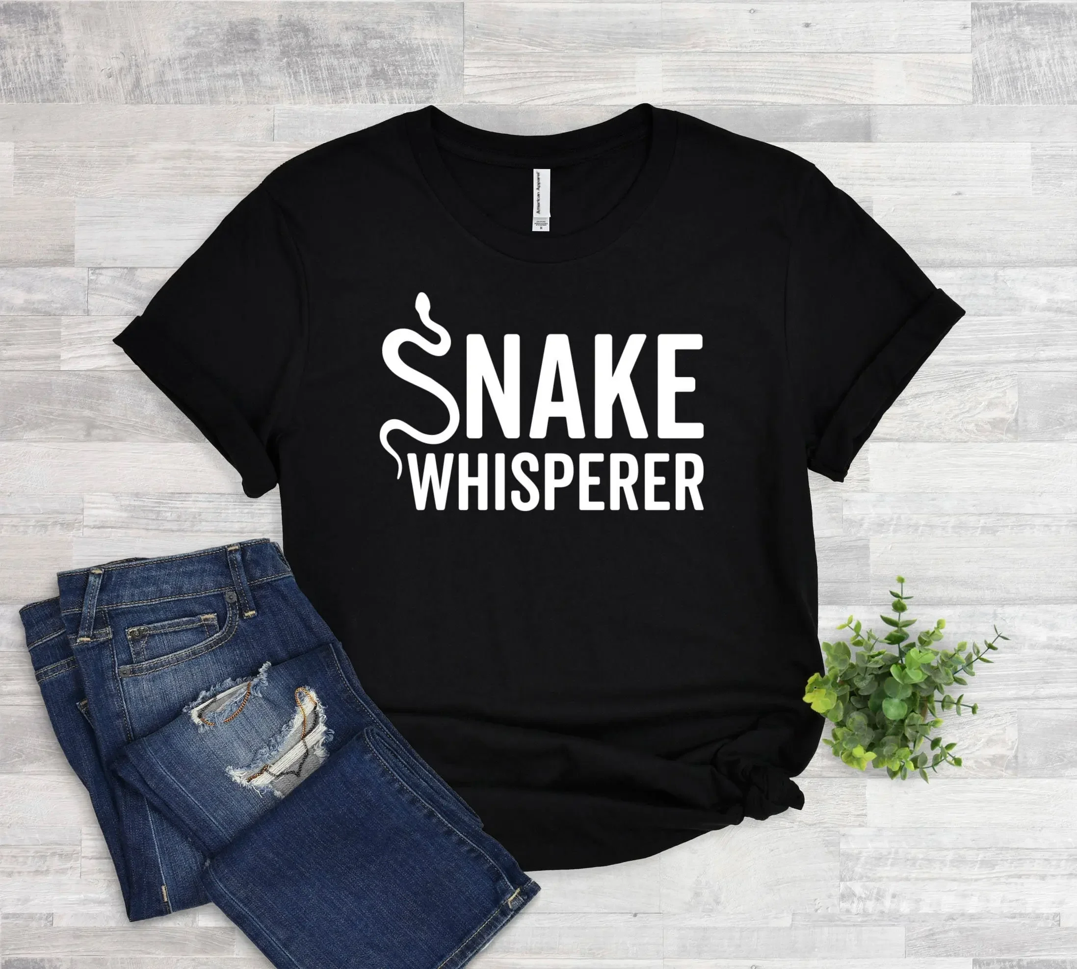 Snake Whisperer Lover T Shirt Owner Mom Reptile