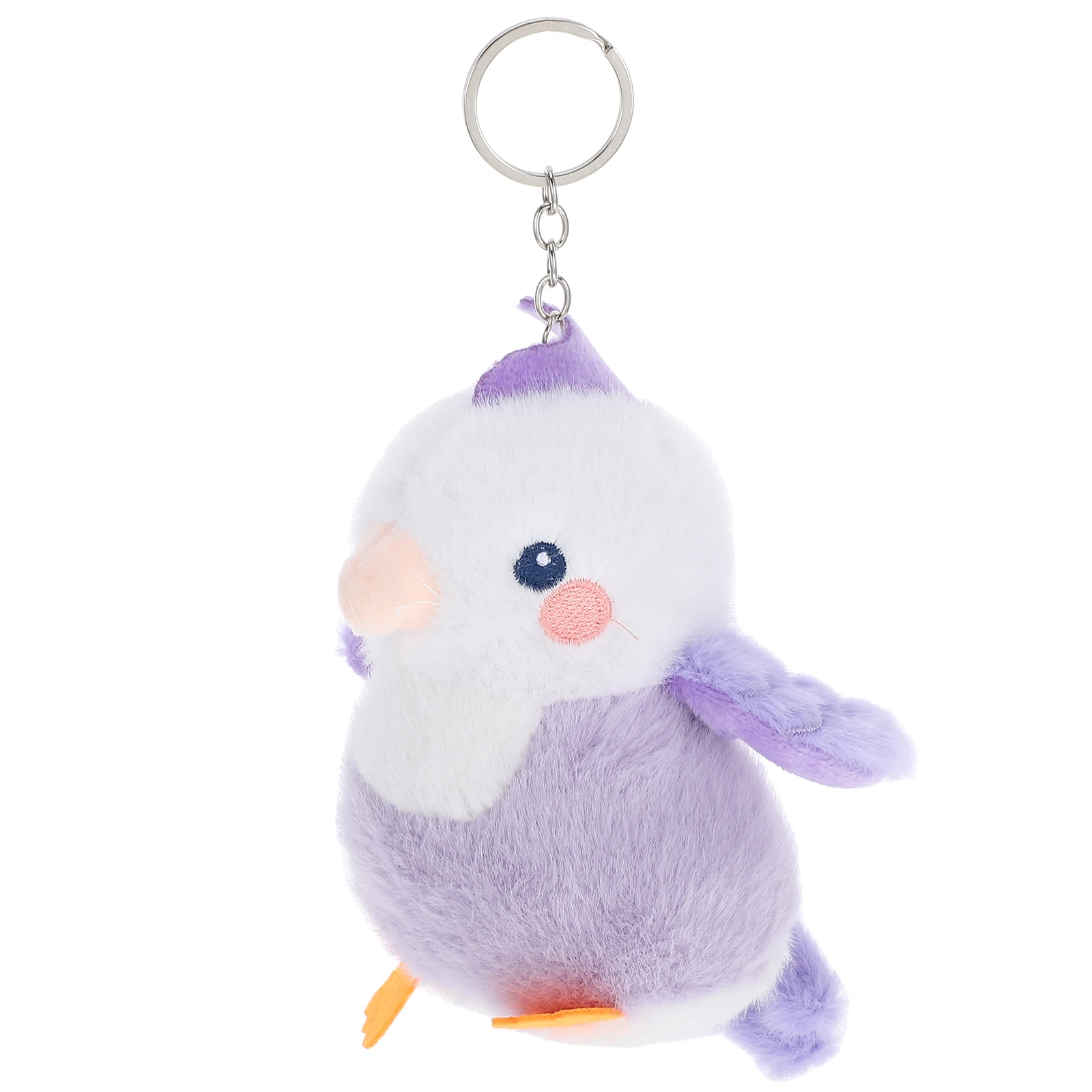 Adorable  Keychain Stuffed Cockatiel Keychain For Bags And Purses Stuffed Bird Ornament Keyring Bag Hanging Decoration 2025 New