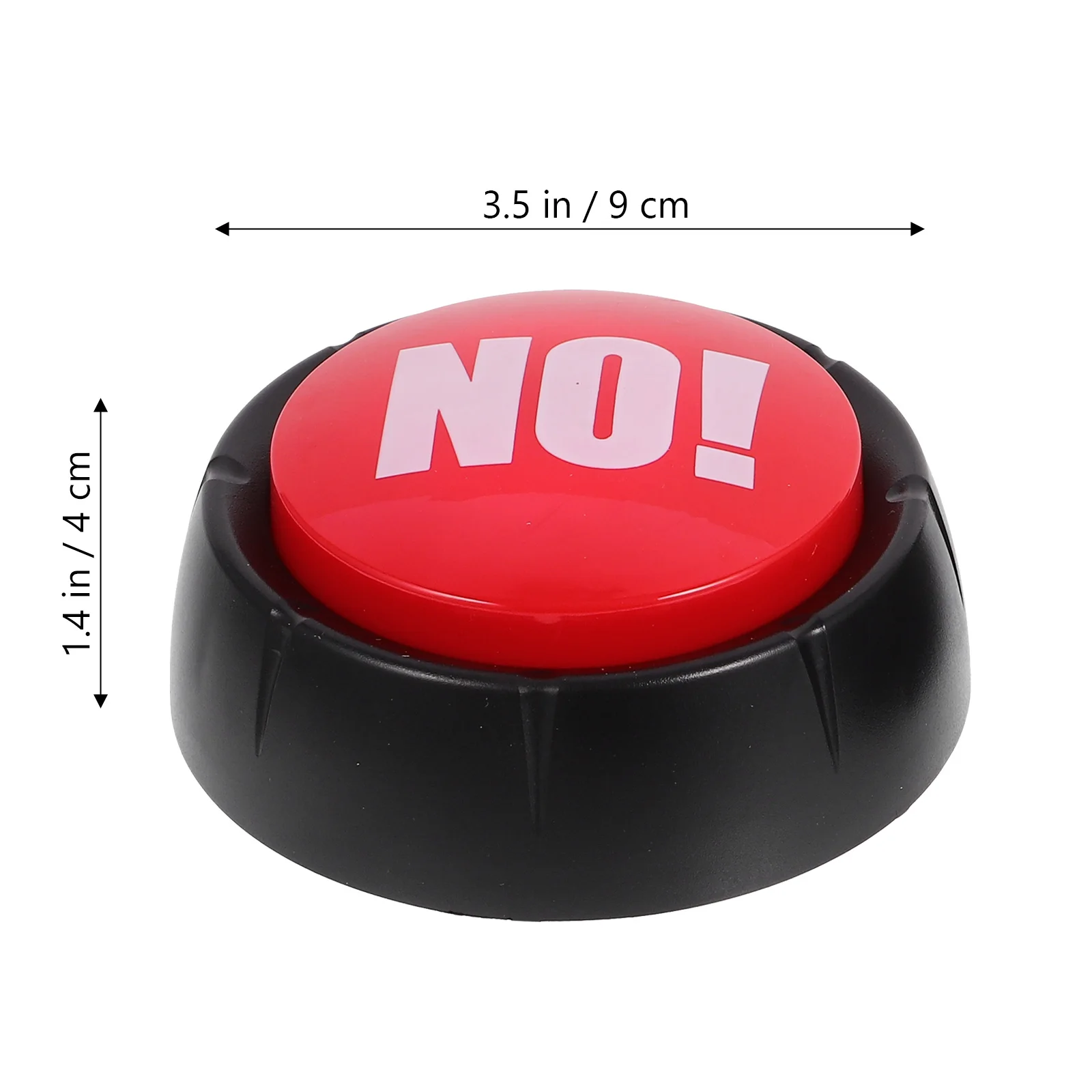 GH Pcs Voice Button Toy Buzzer Sound Office Gifts Yes No Responder Talking Novelty Buttons Luey Noise Maker Prank Big For Office