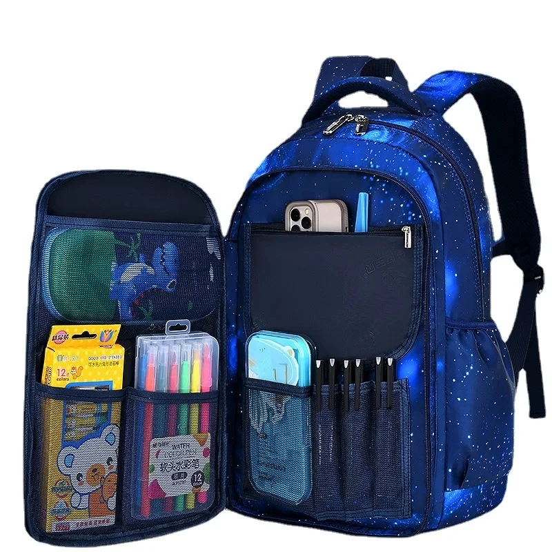 Children Orthopedics School Bags Kids Backpack Primary Schoolbag For Girls Boys Waterproof Backpacks BookBag Mochila