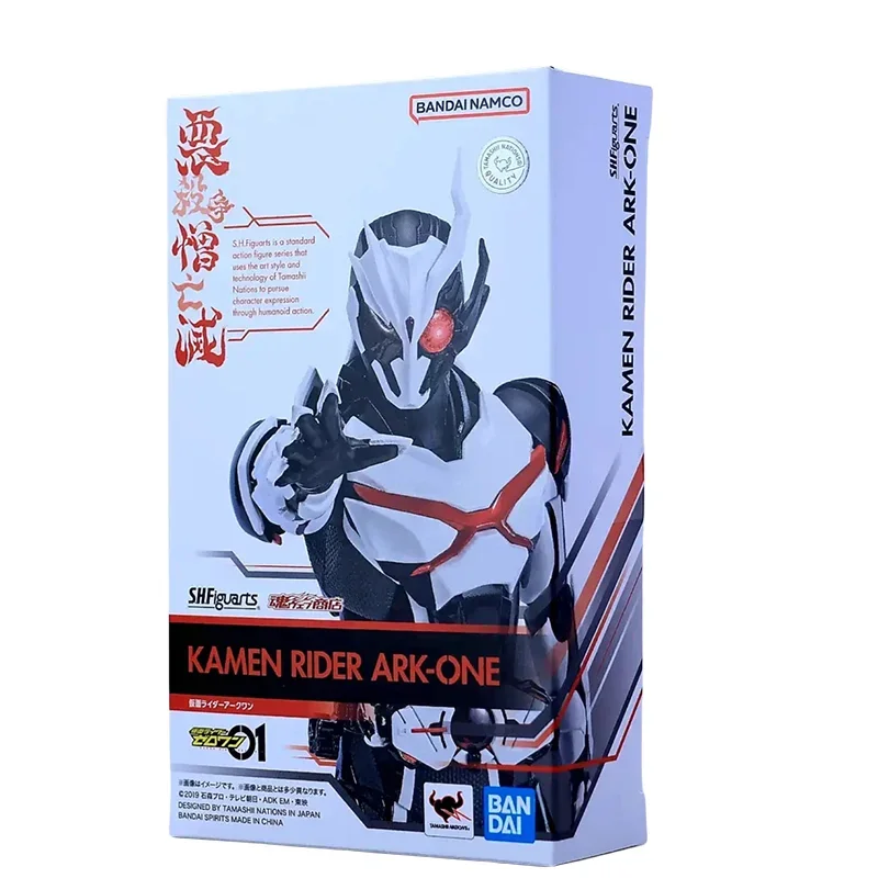 Spot Direct Delivery Bandai Original Anime KAMMEN RIDER Model SHF KAMEN RIDER ARK-ONE Action Figure Toys For Children Gift