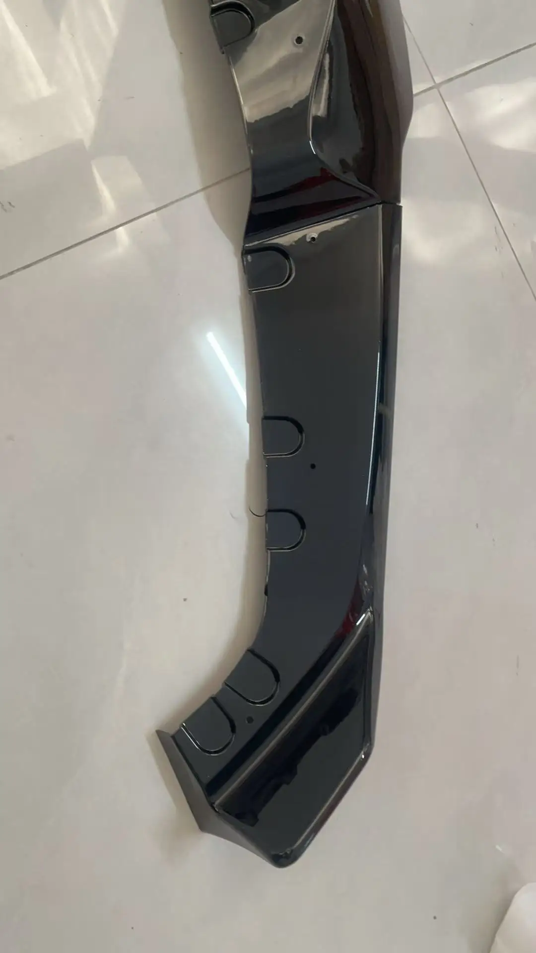 ل BMW F30 340i 335i 330d 325d 320i 328i M Sport 2013-2019 MAD نمط الجبهة حافة مصد السيارة المفسد الفاصل الناشر بوديكيت