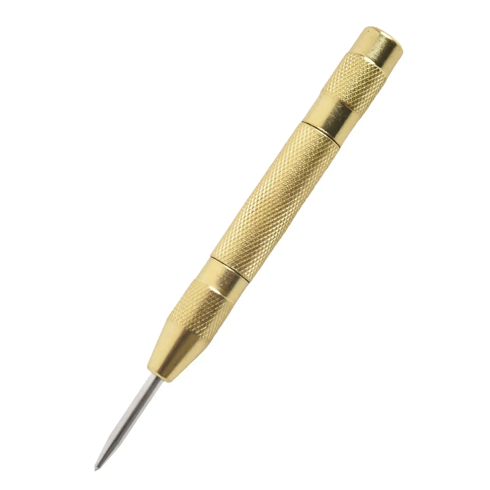 1pc Automatico Center Pin Punch Primavera Marcatura Fori Strumento HSS Center Punch Dot Punch Marcatura di Perforazione Per Metallo/Vetro/Legno