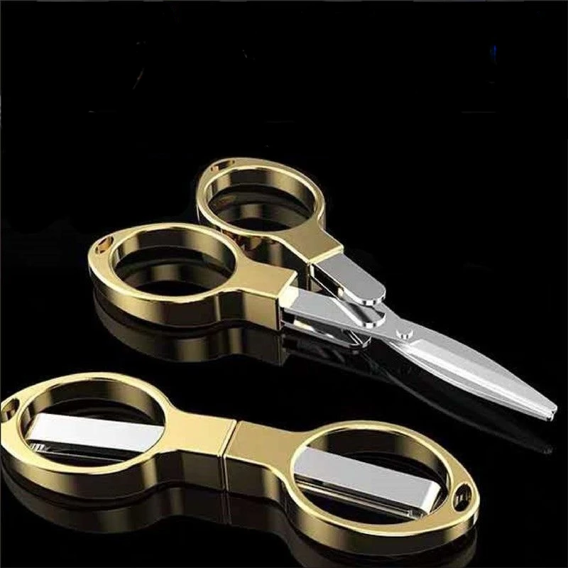 Mini Foldable Portable Stainless Steel Scissors l Fishing Line Cutting Tools Multifunctional Needlework Scissors