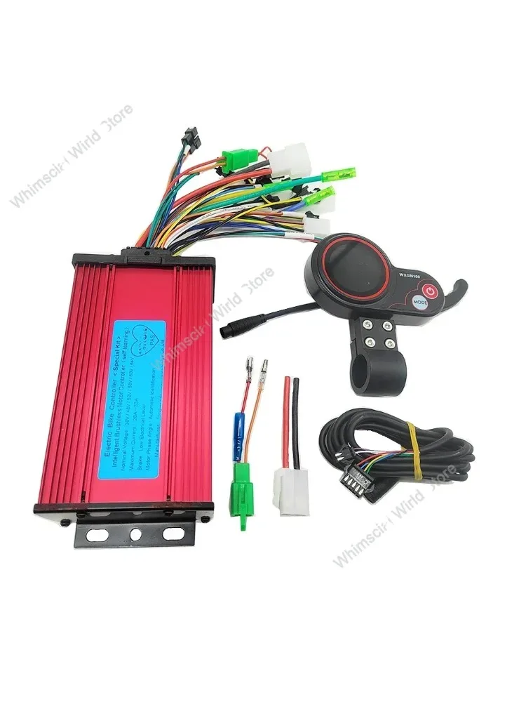 AliExpress NUOYING 36V 48V 60V 800W 1000W 1500W 26A 30A 33A Intelligent Dual-mode Brushless Controller LCD Display for Electric Scooter E-Bike