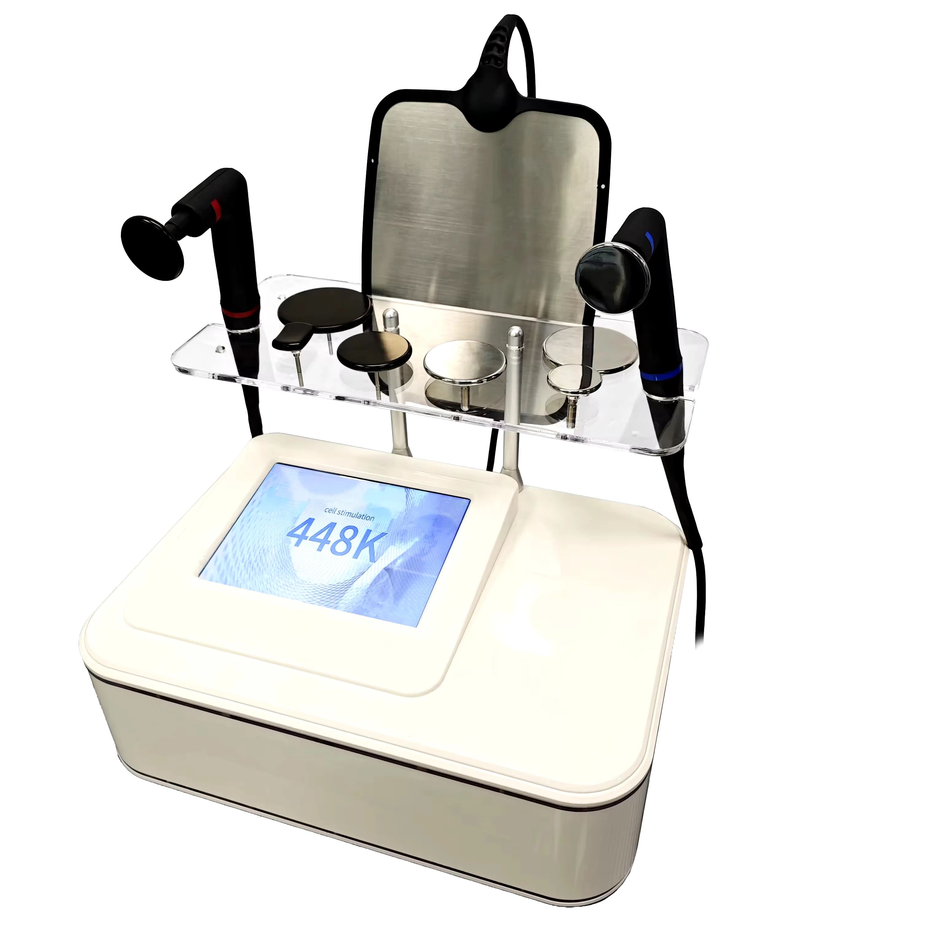 448K Cet Ret Tecar Therapy Equipment Thermal Energy Skin Care And Rejuvenation Diathermy Body Shaping Slimming Fat Reduction