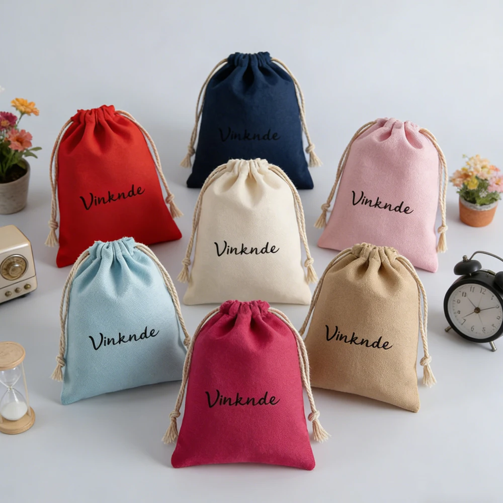 

Пользовательский логотип 10x15 см, натуральный хлопок, лен, сумки на шнурке, муслин, ситцевый джут, сумка для упаковки ювелирных изделий для ожерелья, сережек, духов