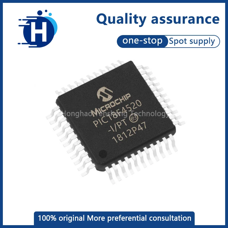 

New original PIC18F4520-I/PT LQFP-44 package, single-chip microcomputer 8-bit microcontroller chip