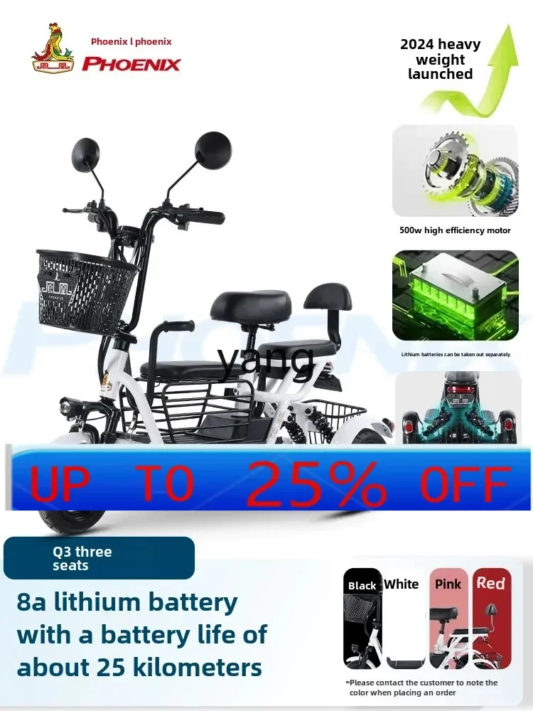 

lmm electric tricycle household small women electric car for the elderly