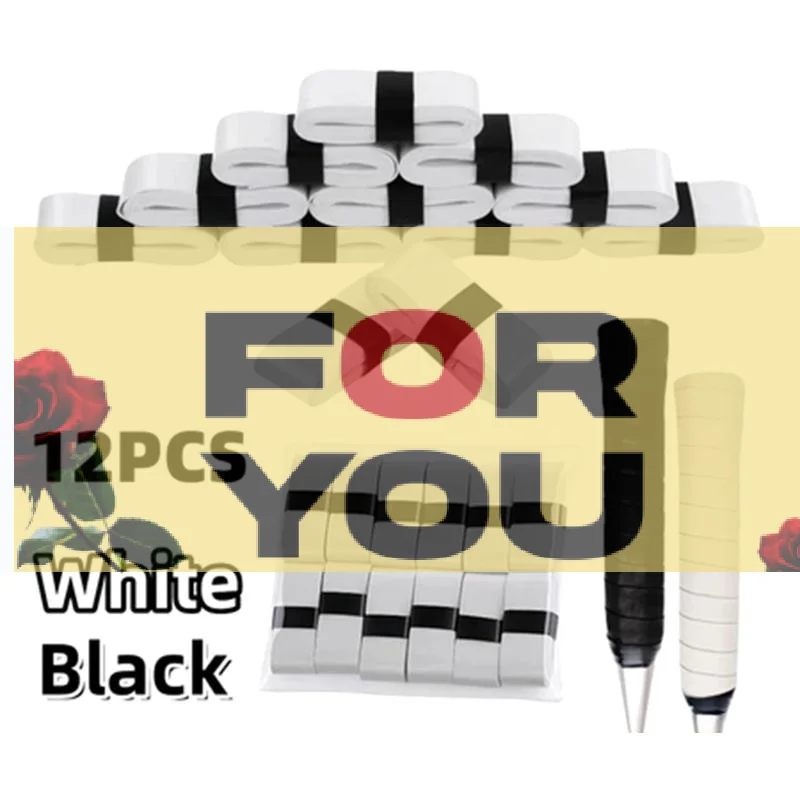 

【OD】12 шт. лент для обмотки ручки ракетки для бадминтона/тенниса, впитывающие пот, накладки на ручку ракетки для бадминтона и тенниса