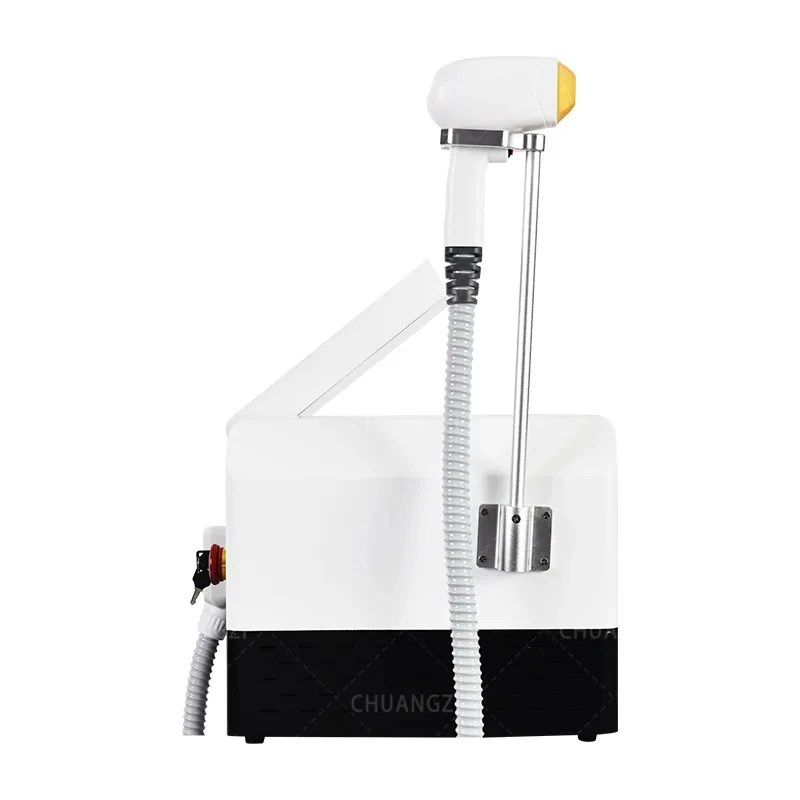 808 Diode Laser Hair Removal Machine Alexandrit Permanent Removal Cooling Head Painless Laser