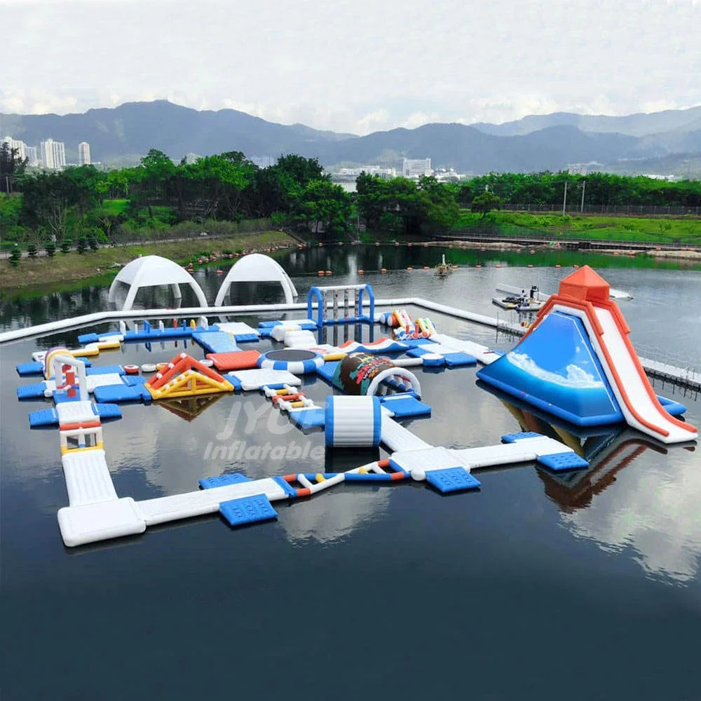 

36x19m Giant Quality 5 Years Warranty Customized Inflatable Floating Water Park Aquapark