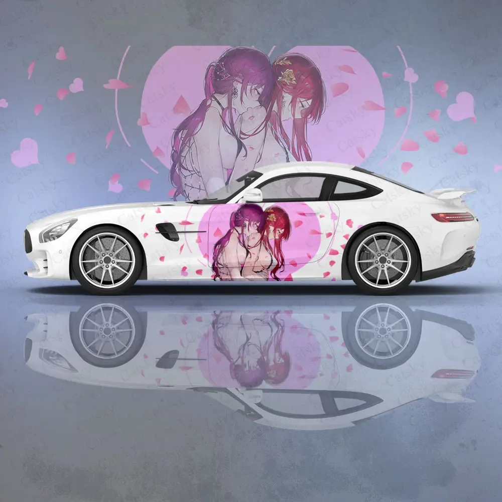 

Anime Honkai: Star Rail 2pcs Truck Car Sticker Decal Hood Door Body Side Universal New Car Sticker Decoration Auto Accessories