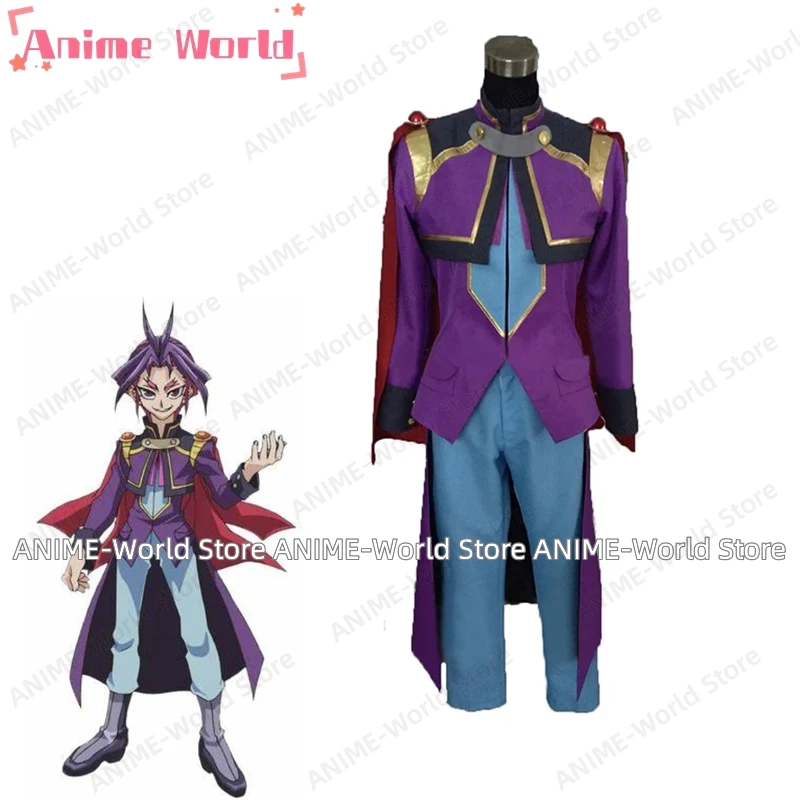 

《Custom Size》Game Yu-gi-oh Arc-v Joeri Cosplay Costume Yuri Halloween Christmas Party Masquerade