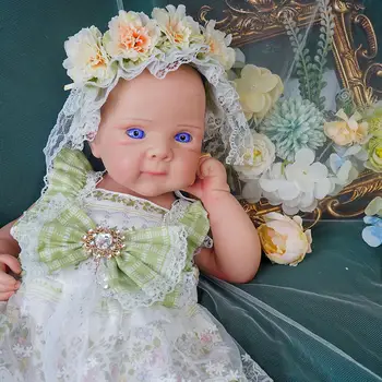 20.47吋大號重生全身矽膠娃娃,可愛微笑,新生女嬰 10 最佳銷售 Feelwind 重生娃娃 - №3