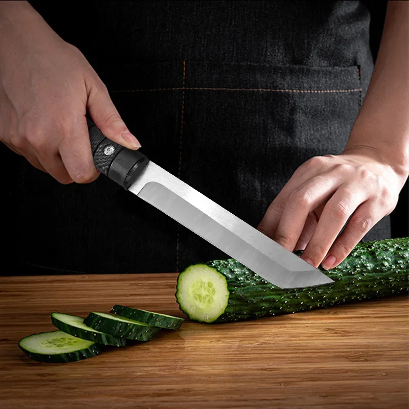 Chef Knife BBQ Slicing Fish Fruit Butcher Boning Knife Cleaver Meat Cut Vegetable Utility Knife Hand Forged Blade Kitchen Knives